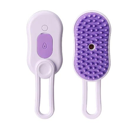 Cat And Dog Steam Cleaning Massaging Hair Removal Brush 3 In 1 Electric Spray Pet Grooming Comb - 3 In 1 - Johns Pet Store