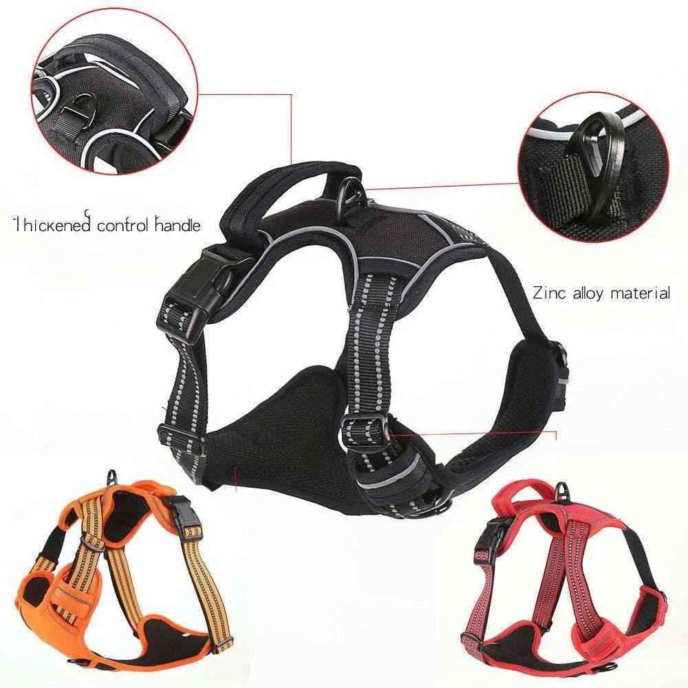 Soft & Safe Reflective Dog Harness for Enhanced Visibility and Comfort - Johns Pet Store