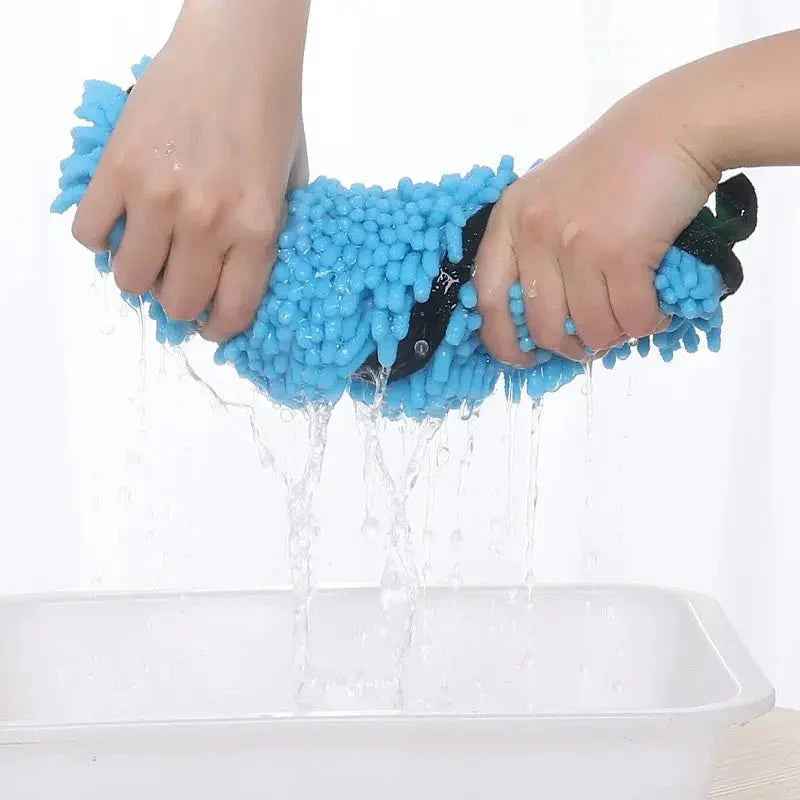 Soft Bath Towels for Pets - Quick Dry Microfiber with Dual Pockets - Johns Pet Store