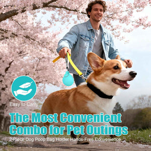 Portable Dog Water Bottle with Built-In Bowl | Leak-Proof Travel Bottle
