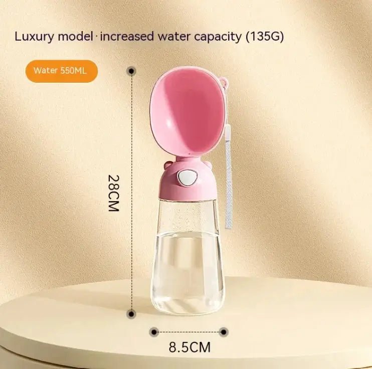 Dog Portable Water Bottle - Leak Proof Travel Hydration For Outdoor Adventures - Johns Pet Store