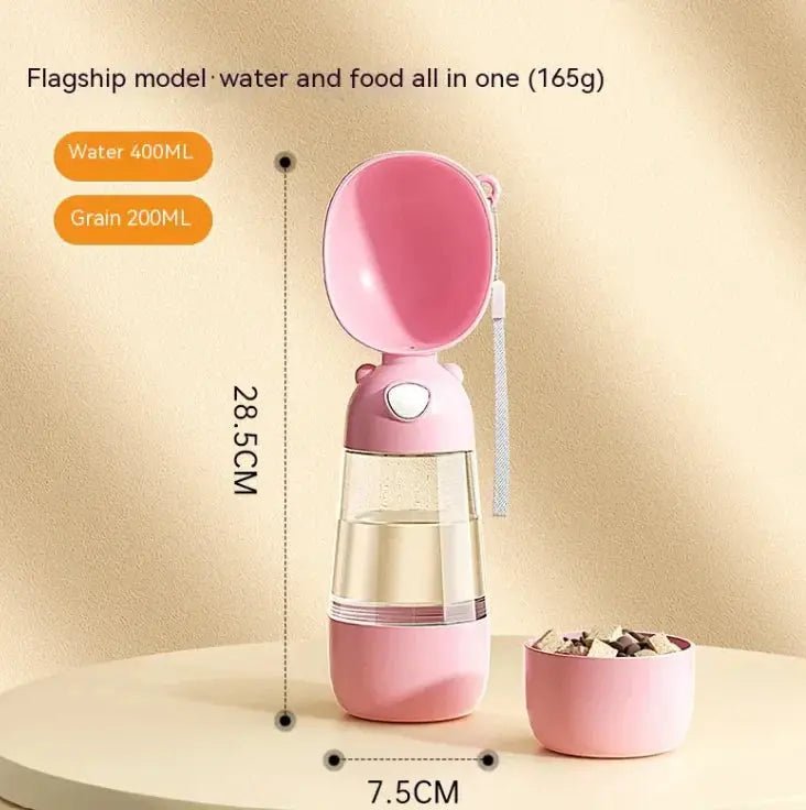 Dog Portable Water Bottle - Leak Proof Travel Hydration For Outdoor Adventures - Johns Pet Store