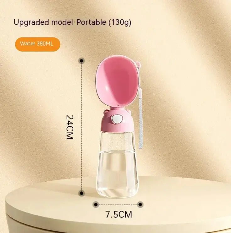 Dog Portable Water Bottle - Leak Proof Travel Hydration For Outdoor Adventures - Johns Pet Store