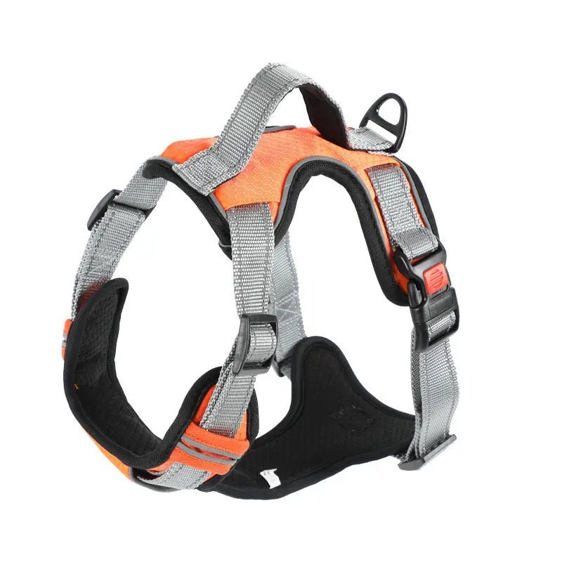 Durable Polyester Dog Hand Holding Rope Vest Chest Strap Lightweight for Everyday Comfort and Style - Johns Pet Store
