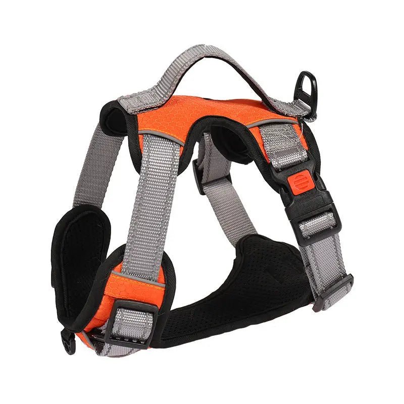 Durable Polyester Dog Hand Holding Rope Vest Chest Strap Lightweight for Everyday Comfort and Style - Johns Pet Store