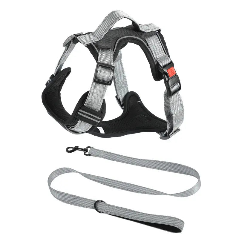 Durable Polyester Dog Hand Holding Rope Vest Chest Strap Lightweight for Everyday Comfort and Style - Johns Pet Store