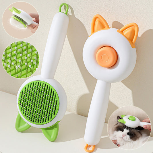 Self Cleaning Pet Brush for Dogs and Cats - Dematting Comb and Grooming Tool for Pets - Johns Pet Store