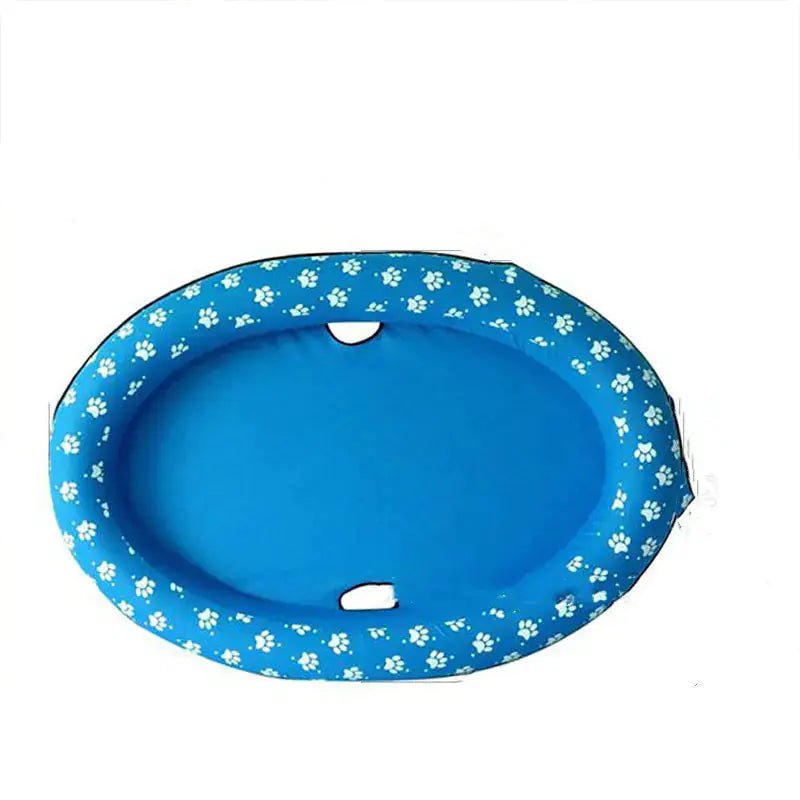 Inflatable Dog Swimming Pool Hammock For Pets - Spacious Floating Bed For Dogs To Lounge And Stay Cool - Johns Pet Store