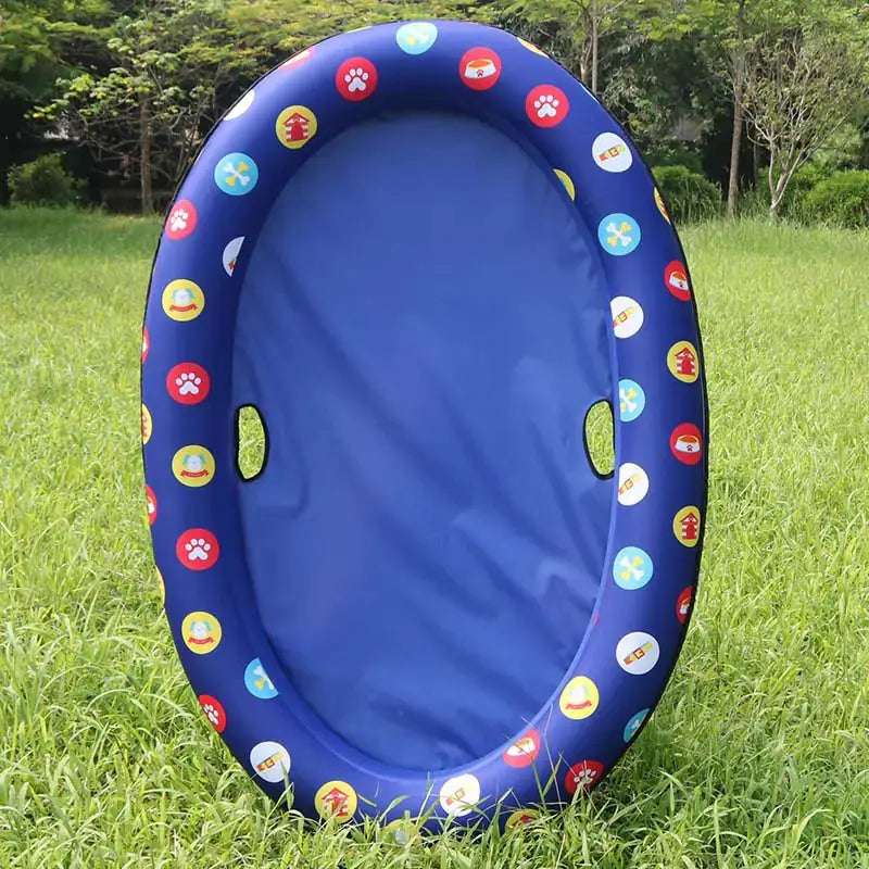 Inflatable Dog Swimming Pool Hammock For Pets - Spacious Floating Bed For Dogs To Lounge And Stay Cool - Johns Pet Store