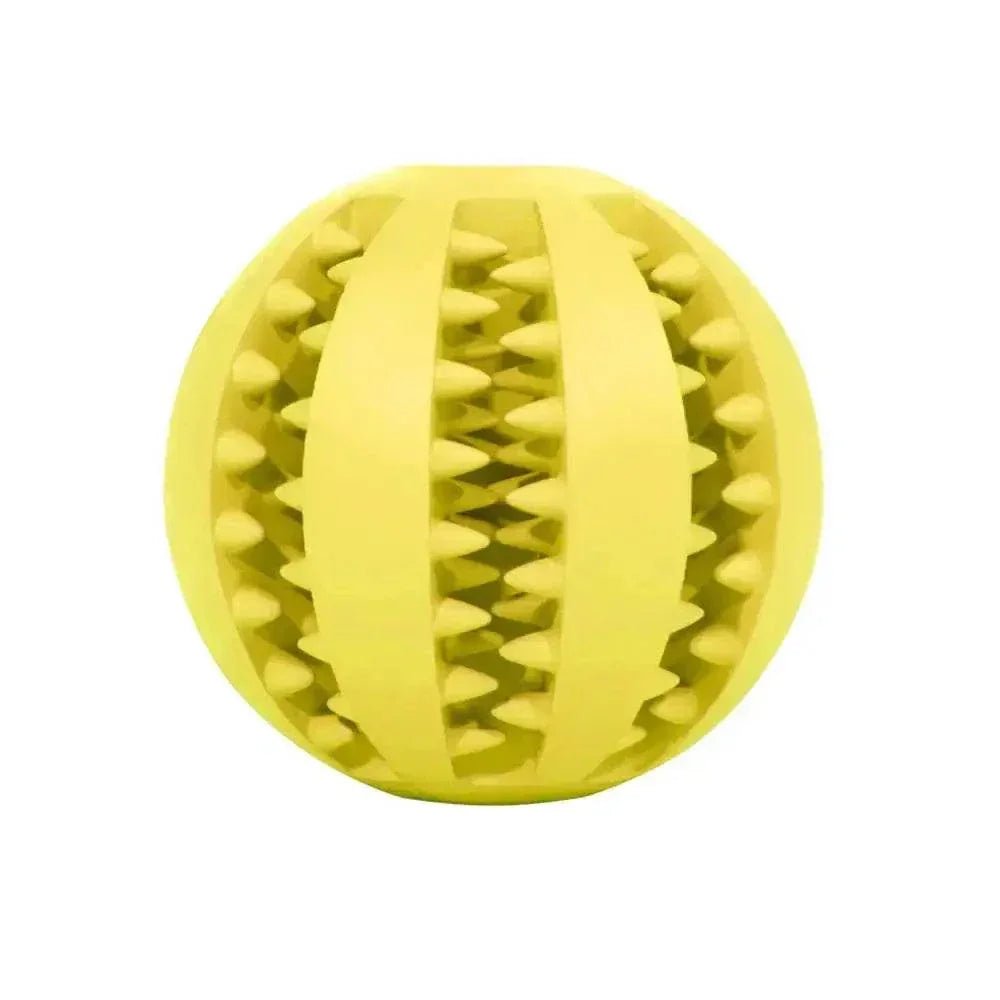 Durable Rubber Ball for Interactive Pets - Exercise & Mental Stimulation - Johns Pet Store