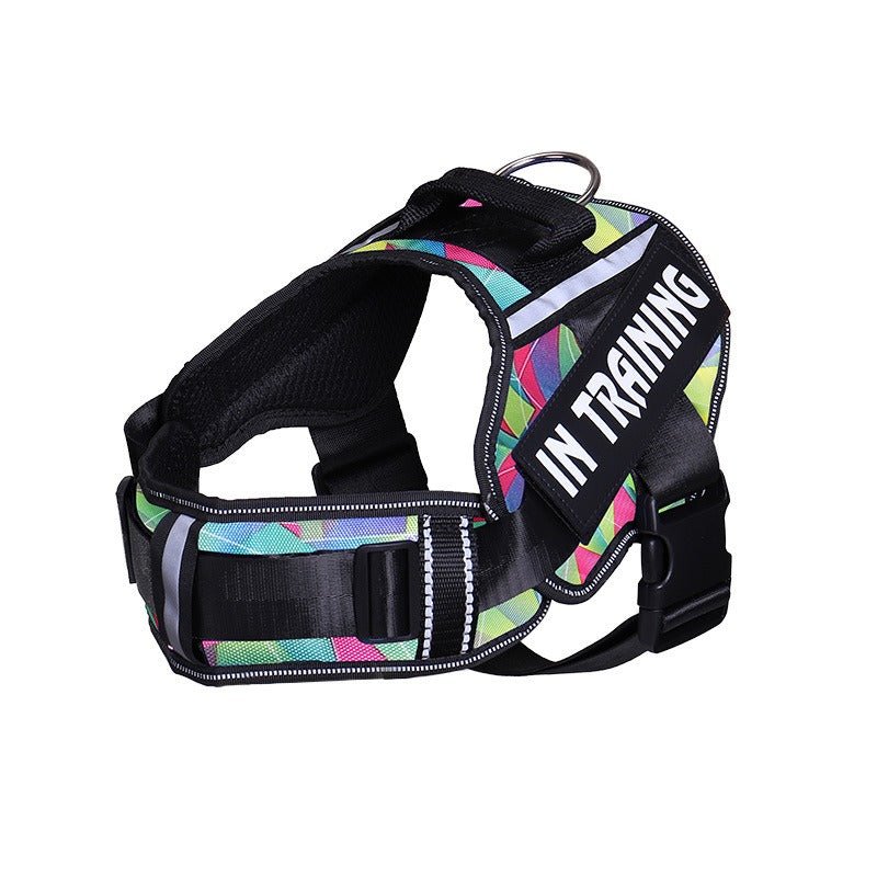 Personaised Dog Chest Strap Reflective Pet Chest Strap - Johns Pet Store