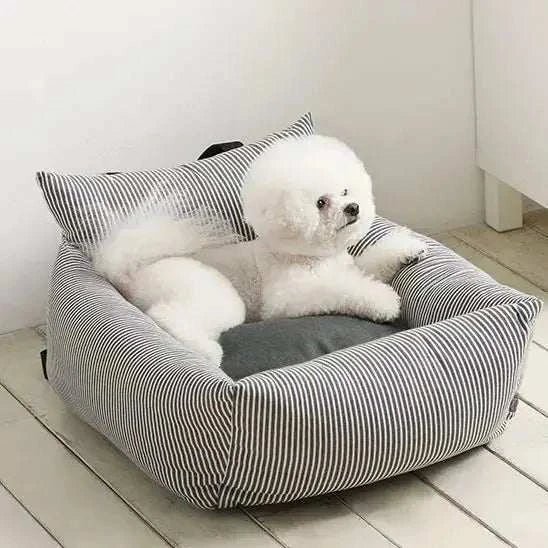 Portable Car Dog Bed With Safety Seat For Pets - Safe And Comfortable Travel On Every Trip - Johns Pet Store