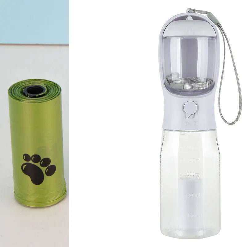 3-In-1 Portable Pet Water Bottle with Automatic Dispenser - Johns Pet Store