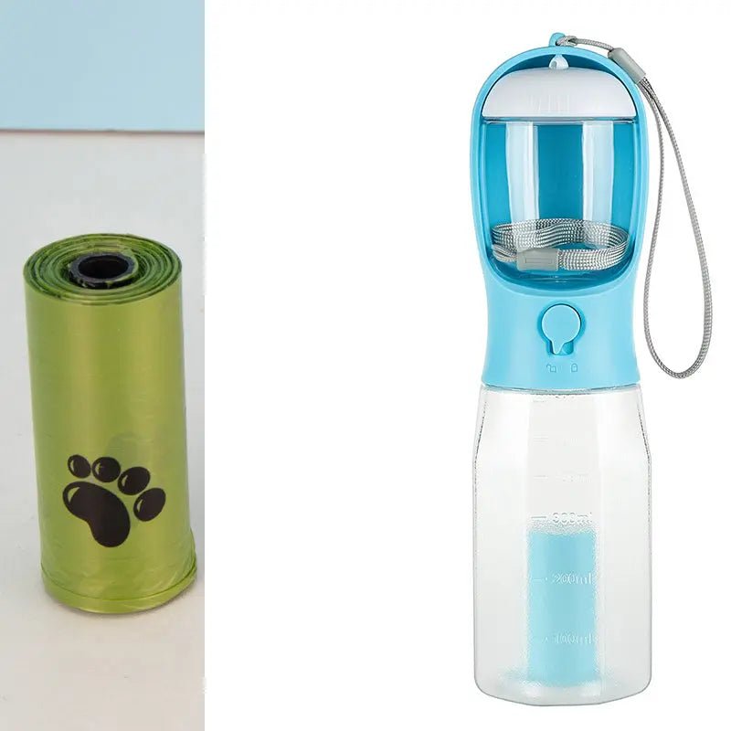 3-In-1 Portable Pet Water Bottle with Automatic Dispenser - Johns Pet Store
