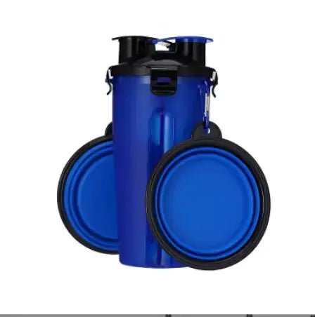 Portable Folding Water Bottle And Food Cup For Pets On The Go Hydration And Feeding - Johns Pet Store