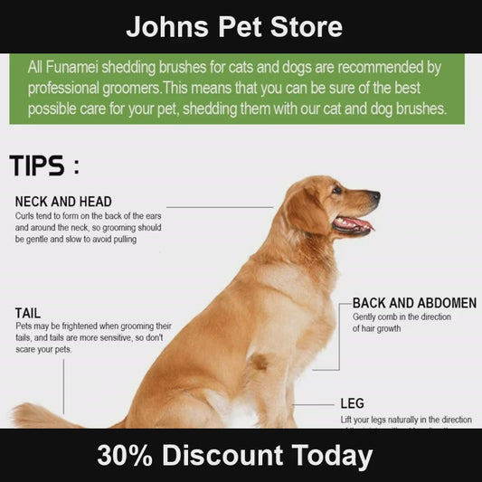 J2. Dog Grooming Comb Brush