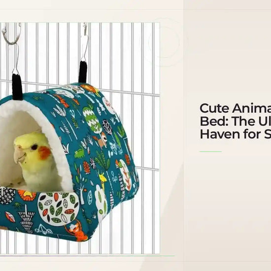Cute Animal Sleeping Bed: The Ultimate Cozy Haven for Small Pets by@Outfy