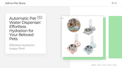 Automatic Pet Water Dispenser: Effortless Hydration for Your Beloved Pets by@Outfy