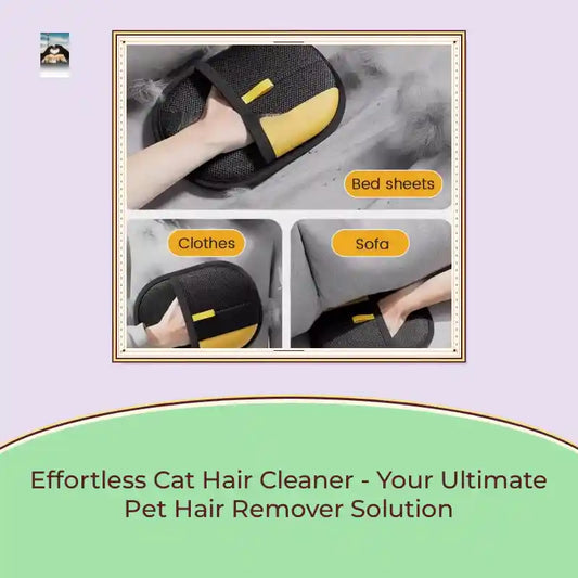 Effortless Cat Hair Cleaner - Your Ultimate Pet Hair Remover Solution by@Outfy