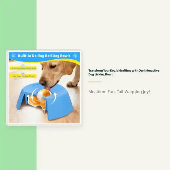 Transform Your Dog's Mealtime with Our Interactive Dog Licking Bowl by@Outfy