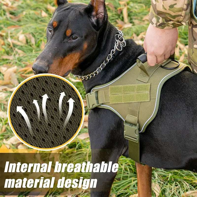 Premium Dog Harness for German Shepherd & Golden Retriever - Secure and Durable Training Vest - Johns Pet Store