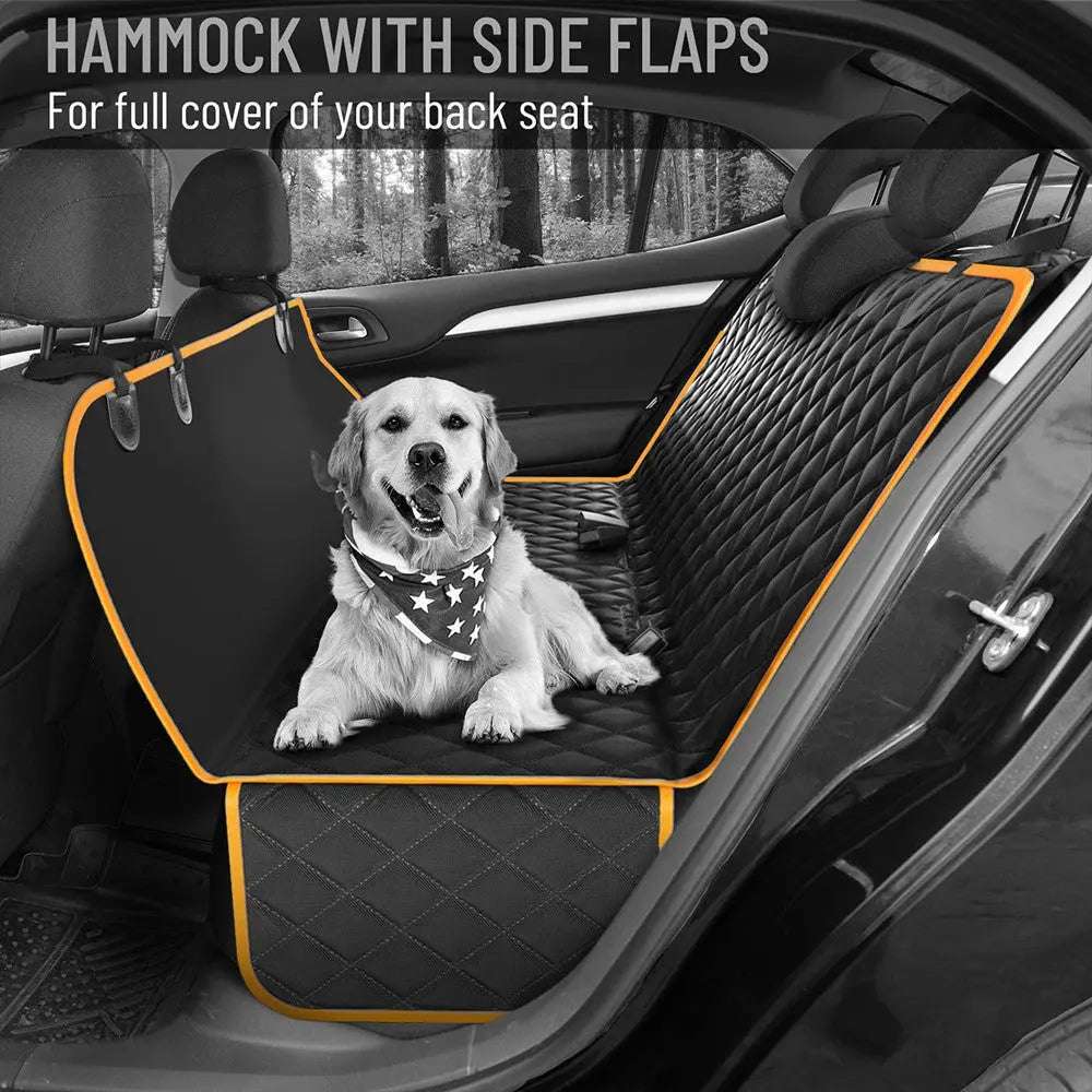 Waterproof Car Pet Kennel Rear Seat Cushion - 54x58 Inches Spillproof Back Seat Protector For Dogs - Johns Pet Store