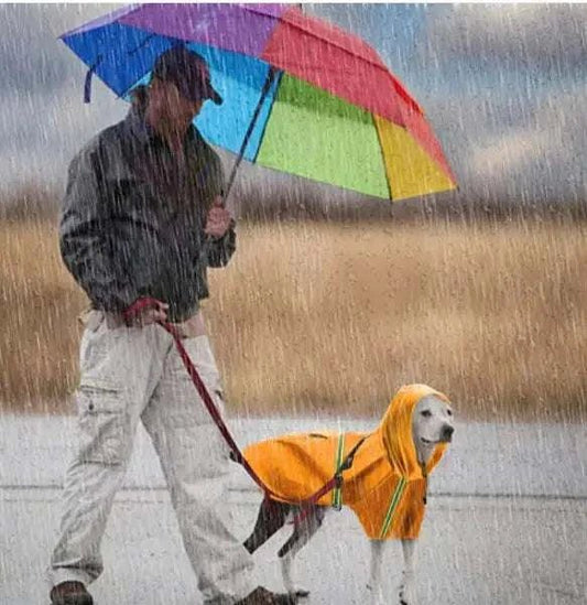 Pet Waterproof Rain Coat - Keep Your Dog and Cat Dry in Any Weather - Johns Pet Store